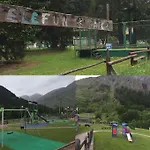 Appartamento ampio giardino adiacente piste sci *